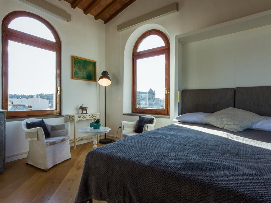 Ferienwohnung Ghibellina Terrace Florenz Exterior foto