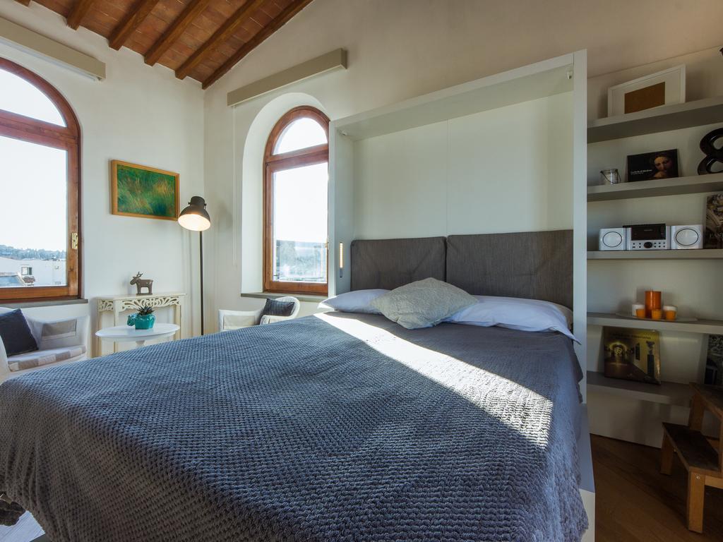 Ferienwohnung Ghibellina Terrace Florenz Exterior foto