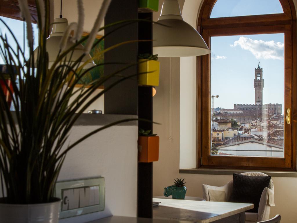 Ferienwohnung Ghibellina Terrace Florenz Exterior foto