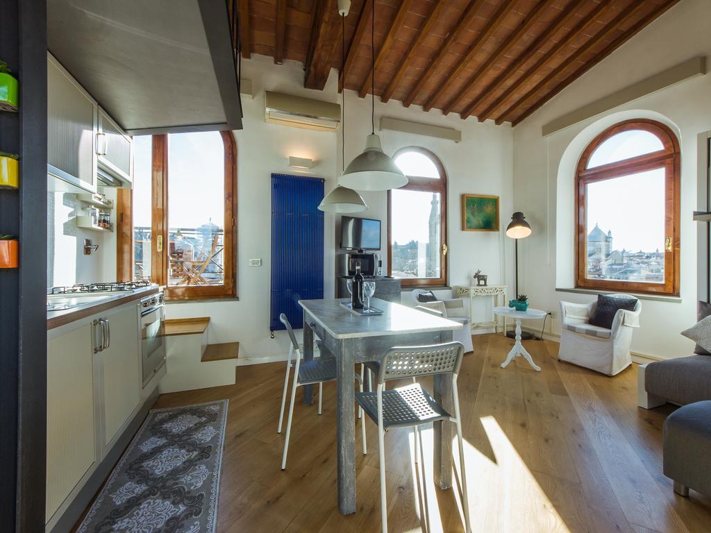 Ferienwohnung Ghibellina Terrace Florenz Exterior foto