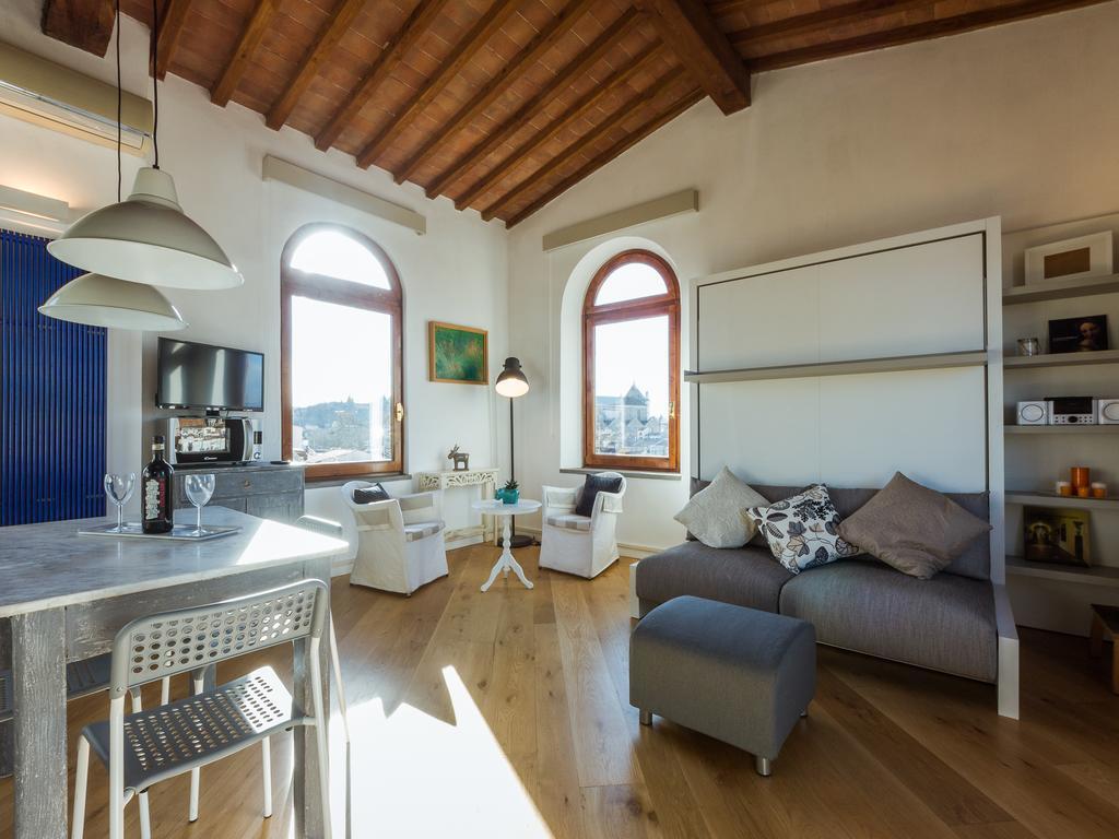 Ferienwohnung Ghibellina Terrace Florenz Exterior foto