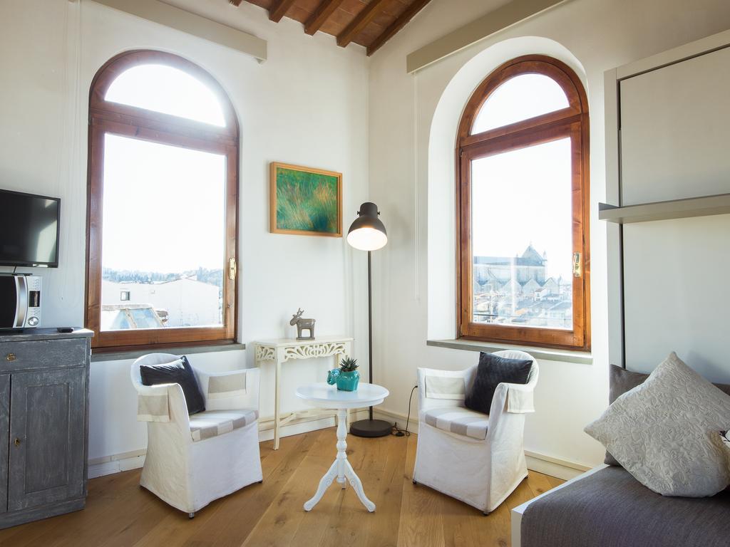 Ferienwohnung Ghibellina Terrace Florenz Exterior foto