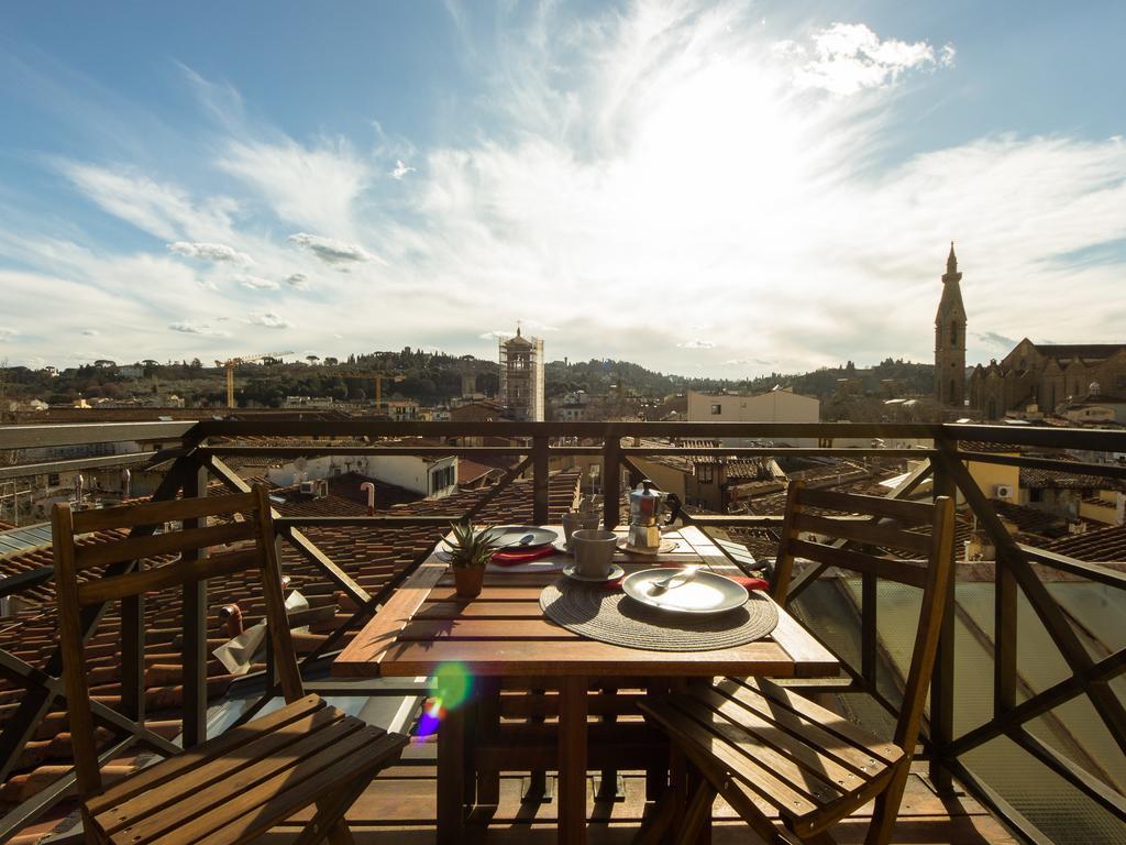 Ferienwohnung Ghibellina Terrace Florenz Exterior foto
