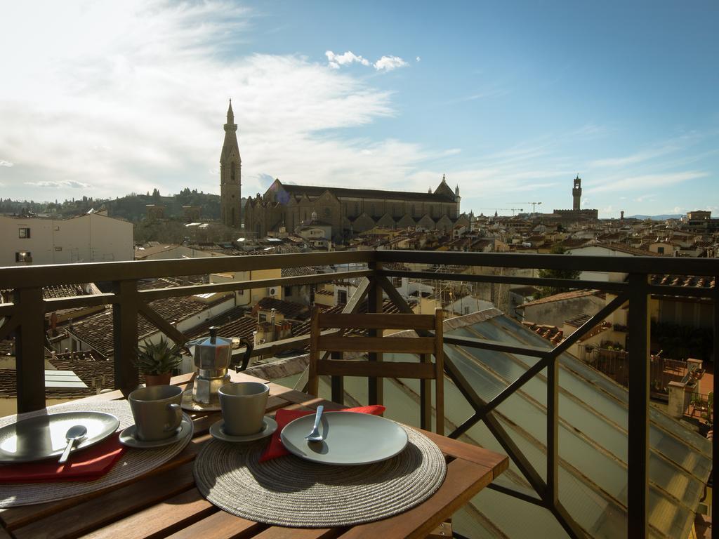 Ferienwohnung Ghibellina Terrace Florenz Exterior foto